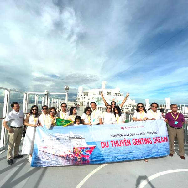 VALENTINE DAY TRÊN DU THUYỀN GENTING DREAM: KUALA LUMPUR – PENANG – SINGAPORE