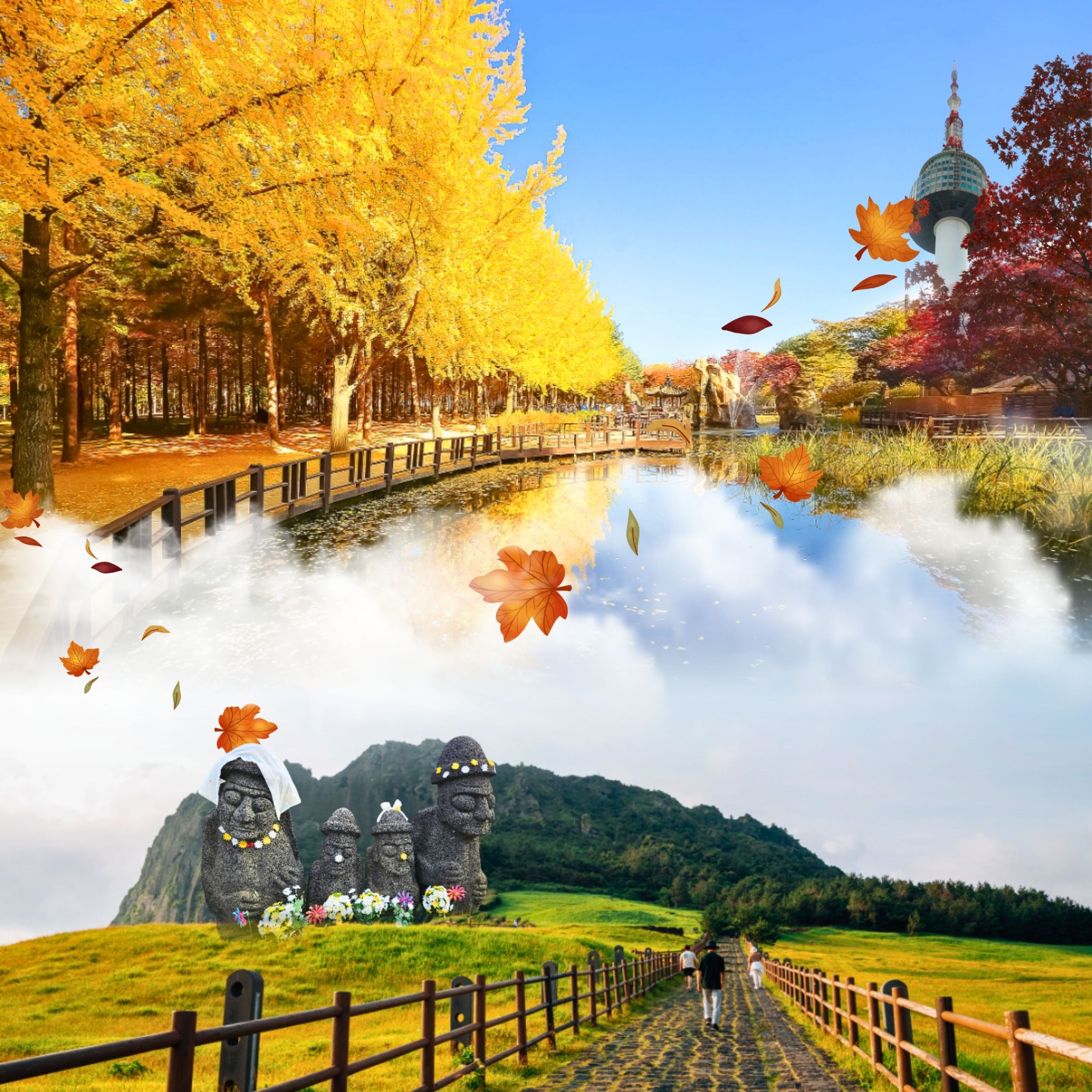 [HÀNH TRÌNH NỔI BẬT] MÙA THU HÀN QUỐC 2026: SEOUL – JEJU