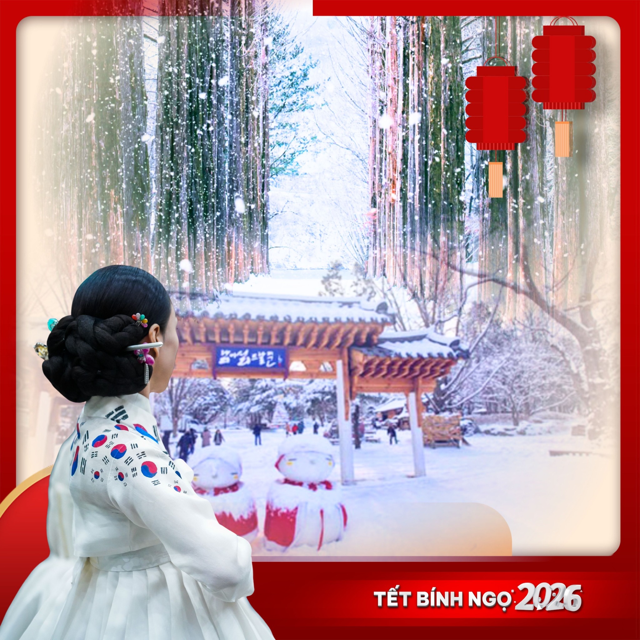 [TẾT 2026] HÀN QUỐC: SEOUL – NAMI – LOTTE WORLD BAY VIETJET AIR
