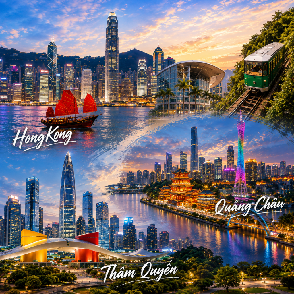 [2027] HONG KONG – QUẢNG CHÂU – THÂM QUYẾN